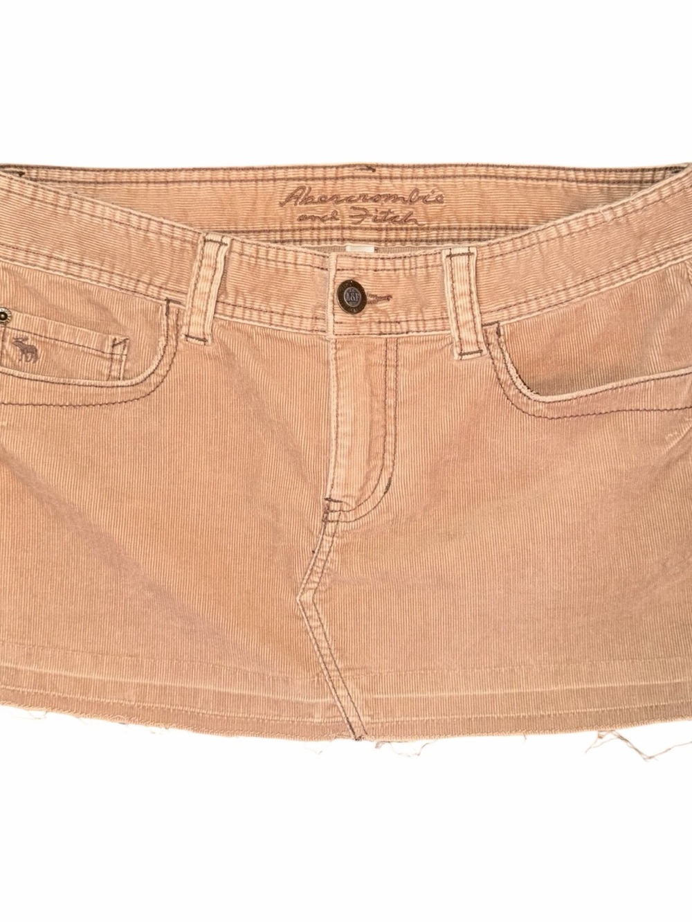 Y2K Abercrombie Corduroy Mini Skirt